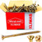 Wkret-Met TORX 8 x 200 mm TX40 Holzbauschraube mit Senkkopf Stardrive Packung mit 50 Stk
