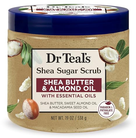 Dr Teal's Shea Butter & Almond Oil Body Sugar Scrub 538g