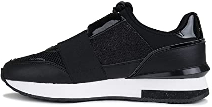 Cruyff Premiarunner Damen-Sneaker., Schwarz , 38 EU