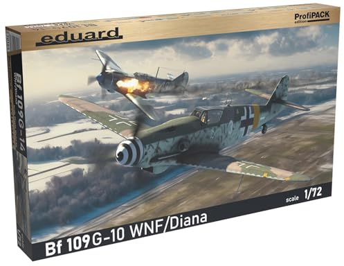Eduard 1/72 - Pacchetto profilo Bf109G-10 WNF/bersaglio in plastica modello EDU70164 (aereo)