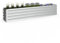 IDMarket - Hochbeet für den Garten aus Metall, rechteckiges Gestell, 240 x 40 x 45 cm