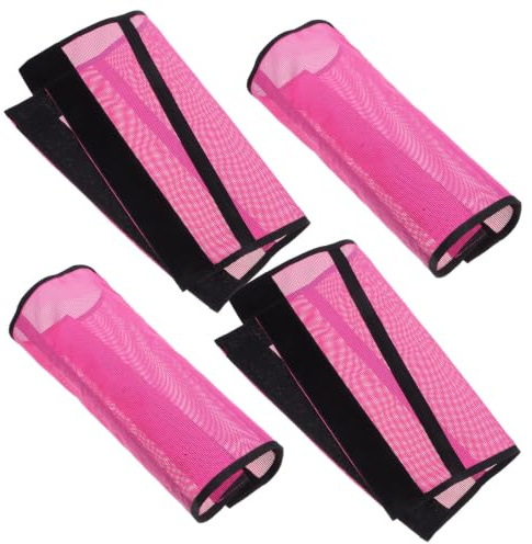 YARNOW 4piezas Protector de Patas de Caballo Antimoscas Malla Transpirable Elástico Duradero para Protección contra Mosquitos y Picaduras