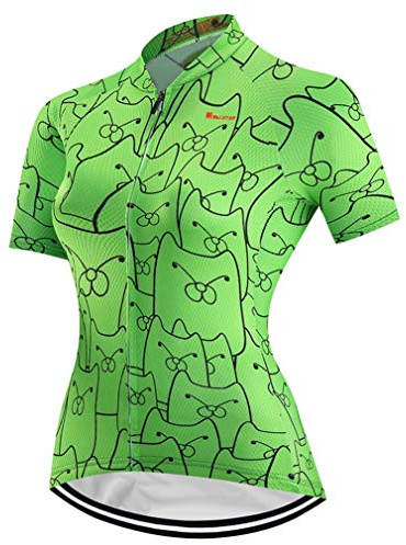 Fahrradtrikot für Damen, kurzärmelig, MTB-Oberteil, T-Shirt, Fahrrad-Outdoor-Bekleidung