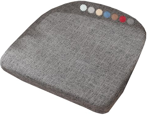 uyeoco Cojin Silla Cojines Sillas Comedor Ovalados Almohadillas para Sillas De Comedor con Lazos Cojines Terraza Cojin Silla Exterior Cojines Sillas Comedor En Forma(#5)