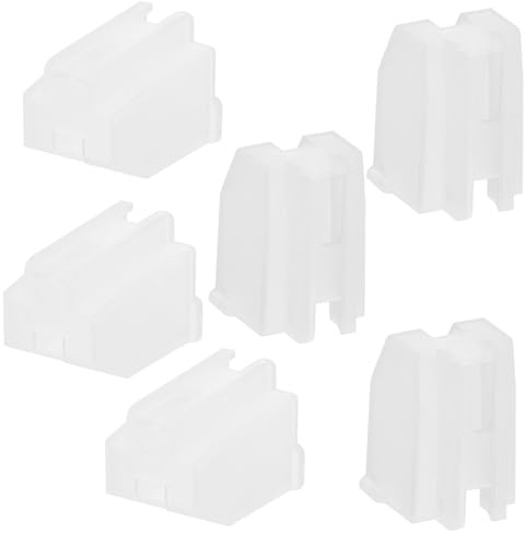 minkissy 6pcs Record Player Needle Protective Cover Turntable Stylus Guard Vinyl Stylus Needle Protector Replacement Accessories for Vinyl Players