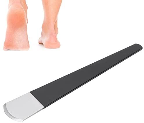 TARSHYRY Coltello per Raschiare Pedicure in Acciaio Inossidabile, Strumento per la Cura dei Piedi per la Rimozione dei Calli per Pelle Dura, Screpolata, Calli della Pelle Morta, 1 Pezzo