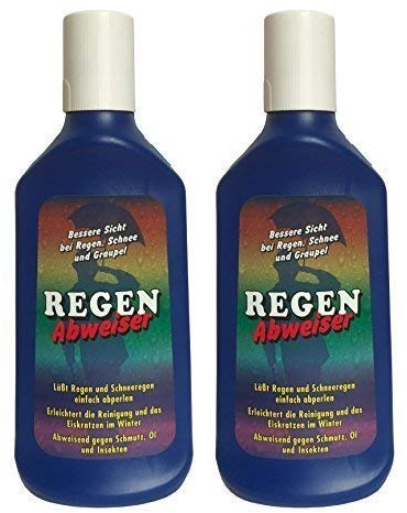 Preisjubel 2 Flaschen Regenabweiser, Glassiegel, Nano, Lotus Effekt, Scheibenversiegelung