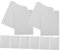 10pcs White Shirt Cardboards - T-Shirt Folding Helper, Clothes Liner Support for Packing, 250gsm Paperboard, 12.4 X 9.1 Inches, Ideal for Shirts, Sweaters, Socks, and More