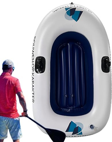 Blow up Boat - Swimming Pool Lake Float Raft - Kayak Float Ride-Ons for Pool Travel Beach Adults River Outdoor Adventures