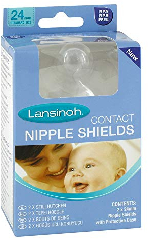 LANSINOH Stillhütchen 24 mm 2 St