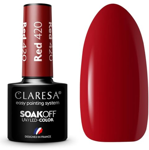 420 Red UV Nagellack 5 ml Claresa
