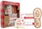 Weihnachtsdekoration, Weihnachtsmann und Rentier, Beweis-Set für Kinder, mit Weihnachtsmann-Zertifikat, Postkarte, Rentierfell, Weihnachtsmanngläser, Tasche, Fußabdruck-Schablone und mehr