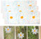 WUSJCOF Vinilo Adhesivo Cristal Atrapa Sol Flores 3 Piezas, Pegatinas para Cristales, Prisma Atrapa Sol, Efecto Arcoíris, Decoración de Puertas de Cristal
