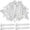 Ugello di miscelazione epossidica, 50 pcs Tasuli di ugelli a miscelatore epossidico punta per cartucce per applicatore adesive da 50 ml