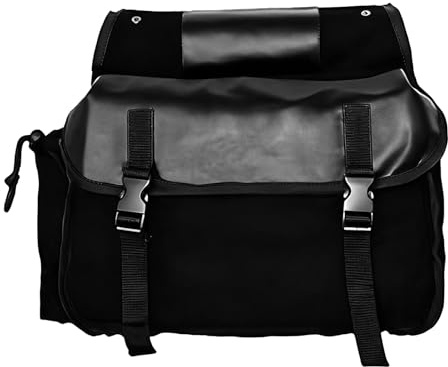 Borsa per Bici, Borsa Impermeabile in Tela - Borsa per Attrezzi da Bici, per Motocicletta, Bicicletta, Scooter, Ciclismo, Tour, Pendolarismo, Viaggi, Viaggio su Strada