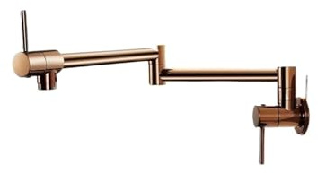 Köksblandare med kran, enkel kall vikbar, förlängd 360 graders vikbar Flexibel drift(Gold)