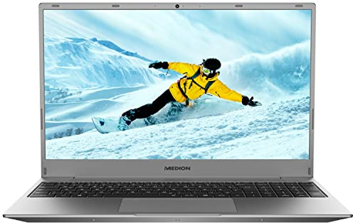 MEDION E16402 40,7 cm (16,1 Zoll) Full HD Notebook (Intel Core i3-1115G4 Prozessor, 8 GB DDR4 RAM, 256 GB M.2 PCIe SSD, Intel Iris Xe Grafik, HD Webcam, Win 10 Home)