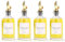 Molimoli Ölspender Flasche für Küche, Automatischer Ausgießer, Dünne Glasflasche für Küche, Olivenöl Krug, | Set mit 4 - Gold