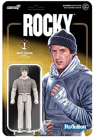 Super7 Rocky Reaction Figur Rocky Balbloa Workout 10 cm