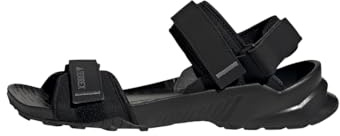 adidas Unisex Terrex Hydroterra Sandals, Core Black/Grey Four, 9 UK