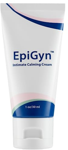 EpiGyn Vulva Moisturizer - Intimate Skin Care, Menopause Support - Helps Relieve Feminine Dryness and Discomfort - Hormone Free Cream for Women - 1 Month Supply (1 oz)