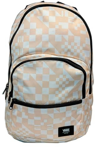 Vans - Ranged 2 Prints Backpack-B, Mochila Unisex, Beige, One Size - VN0A7UFM2N11