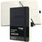 SIGEL C2607 Wochenplaner Wochenkalender 2025/2026, ca. A6, schwarz, Softcover, 240 Seiten, Gummiband, Stiftschlaufe, Archivtasche, nachhaltiges Papier, 18-Monatskalender, Kalenderbuch Conceptum