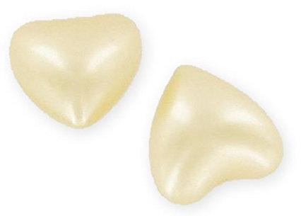 10 Perles de Bain Coeurs (Vanille)