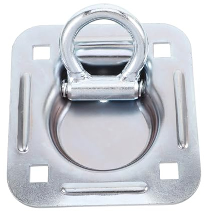 FELTECHELECTR Ancoraggi Di Ancoraggio Per Carichi Pesanti Montaggio in Superficie Anelli Per Rimorchi Camion Camper Costruiti Per Durare Opzioni Di Fissaggio Flessibili