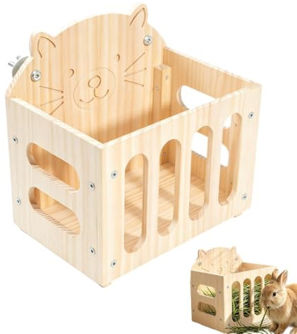 Support à Foin Grands Accessoires De Cage Suspendus pour Hamster