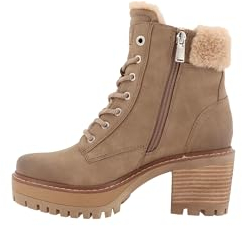 Tom Tailor Damen 6390880004 Mode-Stiefel, dksand, 39 EU