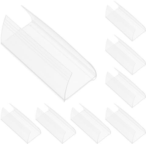 OSALADI Lot De 30 Porte-Étiquettes Transparent Pour Supermarché Clips Non Adhésifs Support Étiquette De Prix Réutilisable Pour Organisation Étagères De Vente Détail