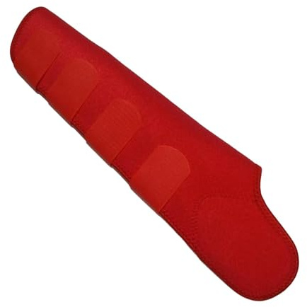Baoblaze Copri Coda di Cavallo, Accessori per Cavalli, Facile da Installare, Pezzi di Ricambio Professionali, Accessori di Ricambio per La Protezione della cod, Rosso