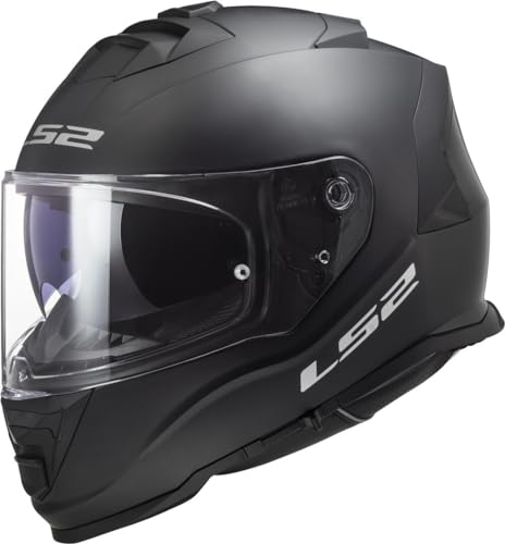 LS2, Integraler Motorradhelm STORM SOLID Matt Black, XXL