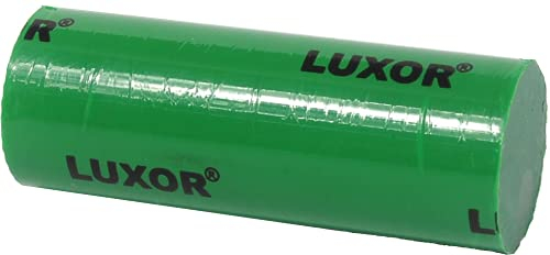 Luxor Green Polishing Paste - Polishing for All Metals, Gold, Silver, Platinum, Steel, Stainless Steel, Titanium, Copper, Bronze and Plastic - Diameter 30 x 80 mm