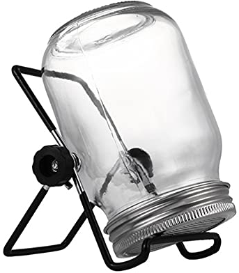 Jojomino Kit de germination de graines de germination avec support, filtre et pot de germination