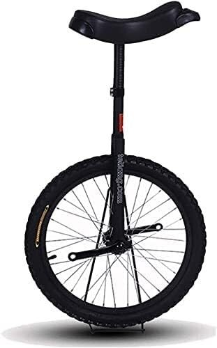 Enhjuling, lämplig for nybörjare till medelstora förare, 24 tum 20 tum 18 tum 16 tum enhjuling for vuxna (Color : Black, Size : 24 Inch)
