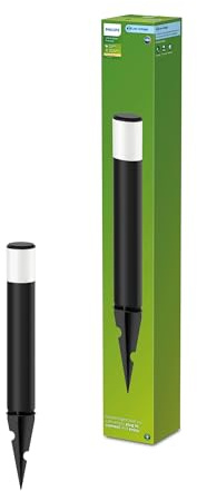 Philips Purex GardenLink éclairage de chemin extérieur basse tension, 1x1,5W, noir, 24V, étanche IP67