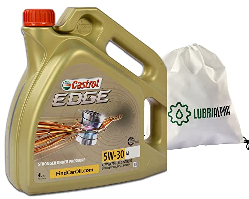 Castrol Edge 5w-30 m Olio motore auto benzina diesel lubrificante con Portachiavi Cavatappi conf. 2x4lt