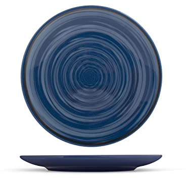 H&H 1536201 Piatto Piano Stoneware Coupe Maracuja, 26 cm