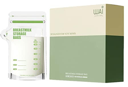 Muttermilchbeuteln, BPA-freier Muttermilchbeutel, Muttermilchbeutel Mit Ausgießer Für Das Stillen, Muttermilch Aufbewahrung Milch Aufbewahrung Bag Mit Ausguss & Verdicktem Design 30 Stück