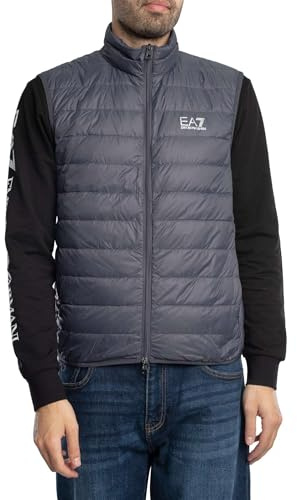 EA7 Uomo Gilet Imbottito Con Logo, Periscope, L