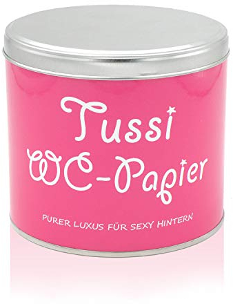 Geschenkdose Toilettenpapier - WC Papier Tussi - Jungesellinnenabschied - Geschenk Im Adventskalender - Weihnachten Geschenk - Wichtelgeschenk
