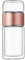 HERCHR Tea Infuser Bottle, 420 ml, Double Layer Stainless Steel, Leak-proof Glass, Travel Water Separation, Tea Bottle, Mug, Cup for Office, Travel, Home (Rose Gold)