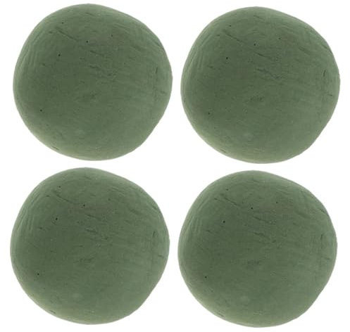 4 Pz di Fiori Palline di Schiuma Spume Blocco di Gommapiuma Rotondo Schiuma Floreale Rotonda Mastice Floreale Schiuma di Fiori Artificiali Nozze Fiori Secchi Resina Fenolica