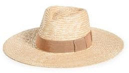 Brixton Women's Joanna Straw Hat, Honey/Lion, M