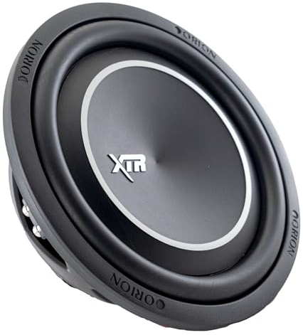 ORION XTR10SWD2 XTR Series 10 Shallow Subwoofer, 1600W, Dual 2 Ohm