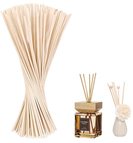 FortuneGlobe 100 bastoncini diffusore profumo, 30 x 3 mm, per cucina, bagno, soggiorno, profumo, casa, bastone, diffusore