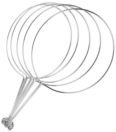 Cabilock 5 Pièces Filtre à de thé réutilisable passoire tamis pinces pour filtre à sachet de thé porte feuille de thé stand de sachets de thé de restauration acier