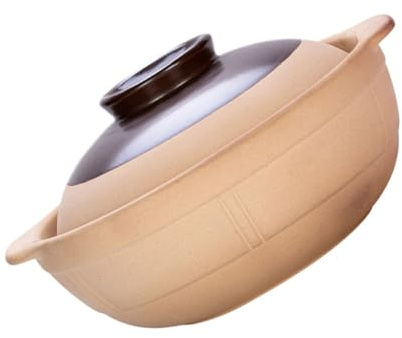 CIYODO Olla de Sopa de Cerámica Esmaltada 750 Ml, Cazuela para Estofado Saludable, Olla Multifunción para Cocina Doméstica, Apta para Estufa y Sopa de Pollo, Fácil de Limpiar